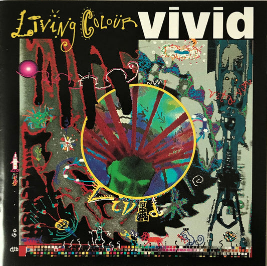 LIVING COLOUR - Vivid CD