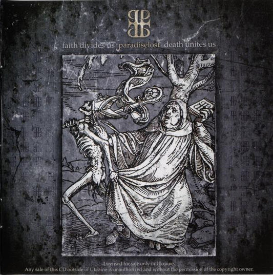 PARADISE LOST - Faith Divides Us - Death Unites Us CD