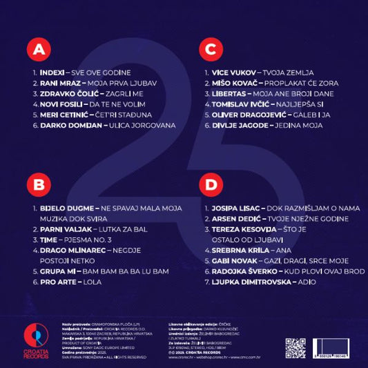 VARIOUS - Sedamdesete 25 Greatest hits 2LP