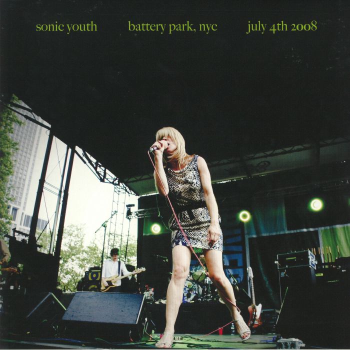SONIC YOUTH Battery Park NYC Live 2008 LP