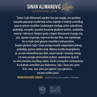 SINAN ALIMANOVIĆ INTERNATIONAL BAND - Lejla CD