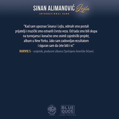 SINAN ALIMANOVIĆ INTERNATIONAL BAND - Lejla CD