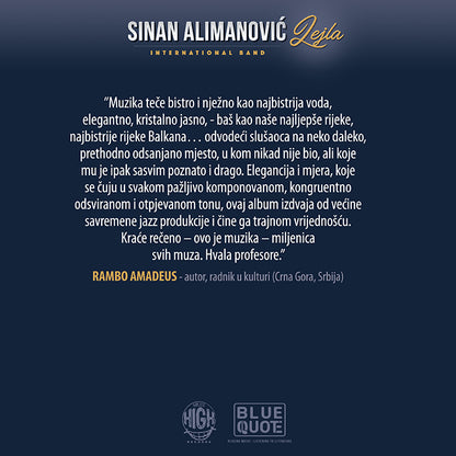 SINAN ALIMANOVIĆ INTERNATIONAL BAND - Lejla CD