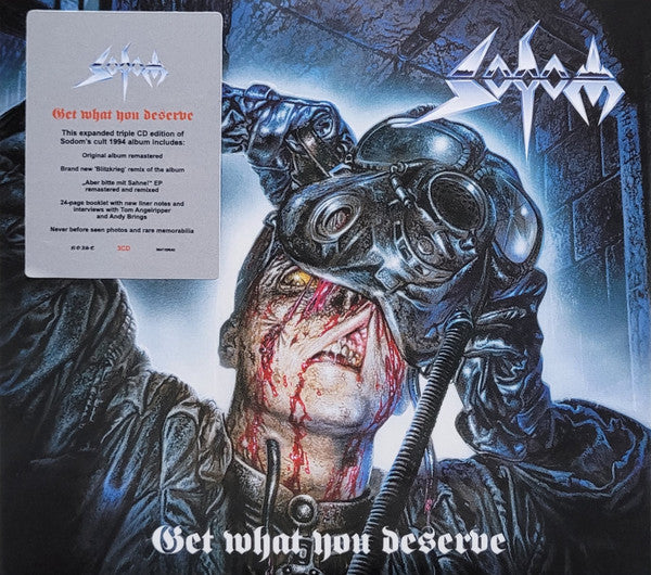 SODOM - Get What You Deserve (3CD) CD
