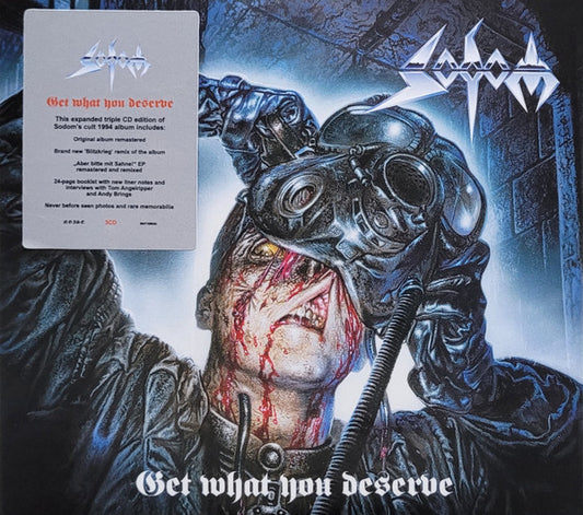 SODOM - Get What You Deserve (3CD) CD