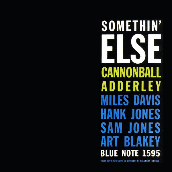CANNONBALL ADDERLEY - Somethin’ Else LP (Lime)