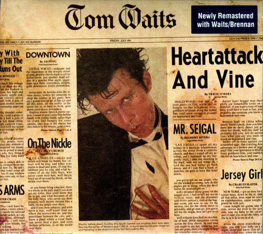 TOM WAITS - Heartattack And Vine Remastered CD