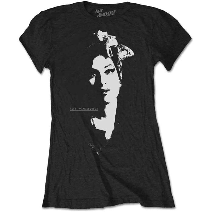AMY WINEHOUSE - Scarf Portrait Lady T-Shirt
