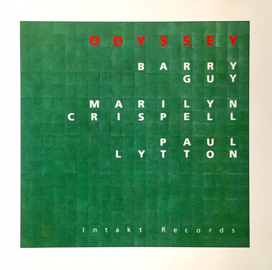 BARRY GUY / MARILYN CRISPELL / PAUL LYTTON - Odyssey CD