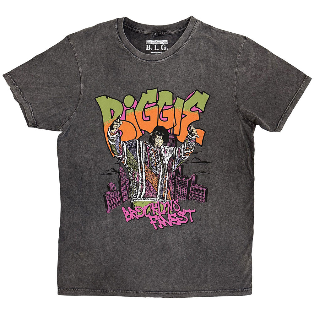 T-SHIRT - Biggie Smalls Cartoon Graffiti