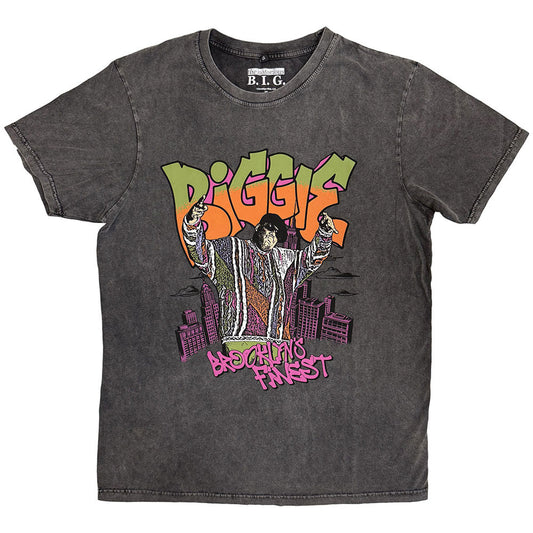 T-SHIRT - Biggie Smalls Cartoon Graffiti