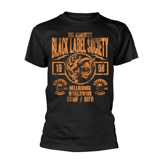 BLACK LABEL SOCIETY - HELL RIDING WORLDWIDE T-Shirt