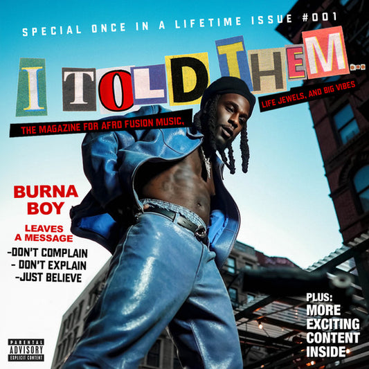 BURNA BOY - I Told Them... LP