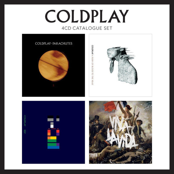 COLDPLAY - 4CD Catalogue Set