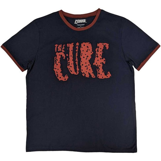 THE CURE - Logo Ringer T-Shirt