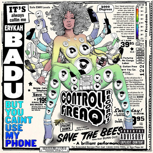 ERYKAH BADU - But You Caint Use My Phone LP (Purple)