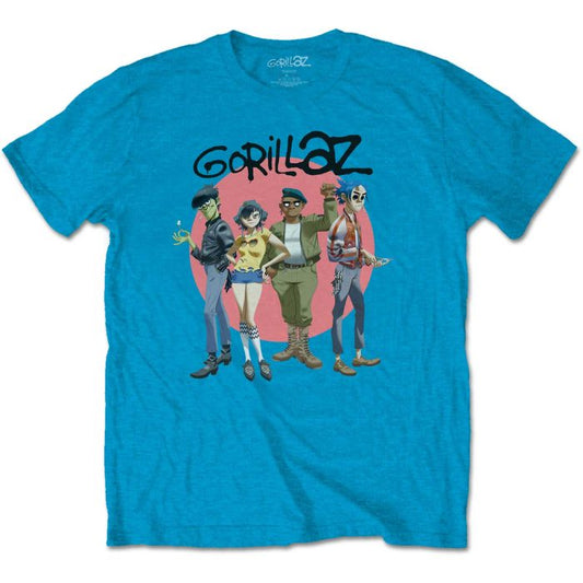 GORILLAZ - GROUP CIRCLE T-Shirt