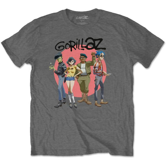 GORILLAZ - GROUP CIRCLE T-Shirt