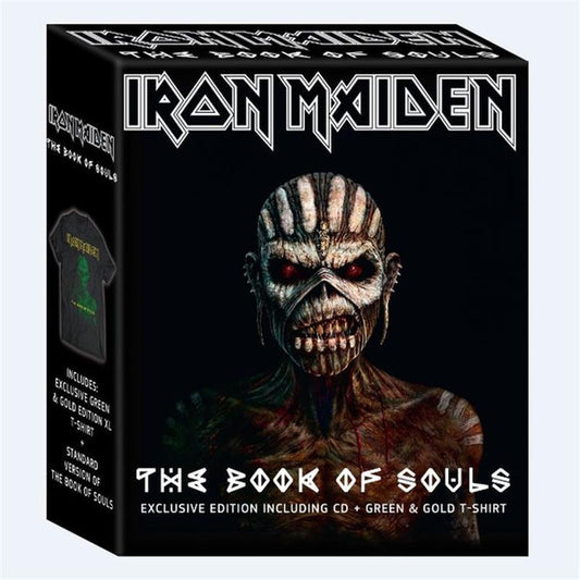 IRON MAIDEN - The Book Of Souls 2CD+T-Shirt Box Set