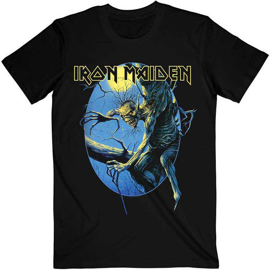 TSHIRT - Iron Maiden Fear of the Dark Oval Eddie Moon