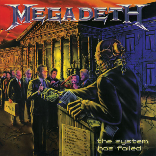 MEGADETH - The System Has Failed LP