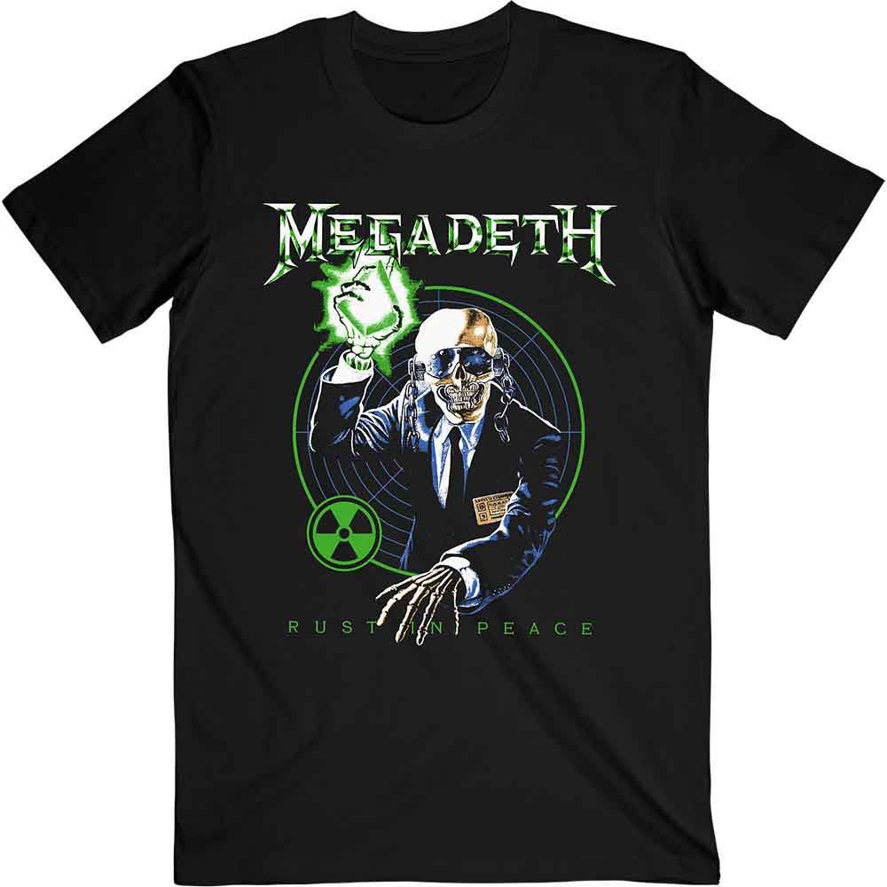 T-SHIRT - Megadeth Vic Target Rust In Peace Anniversary