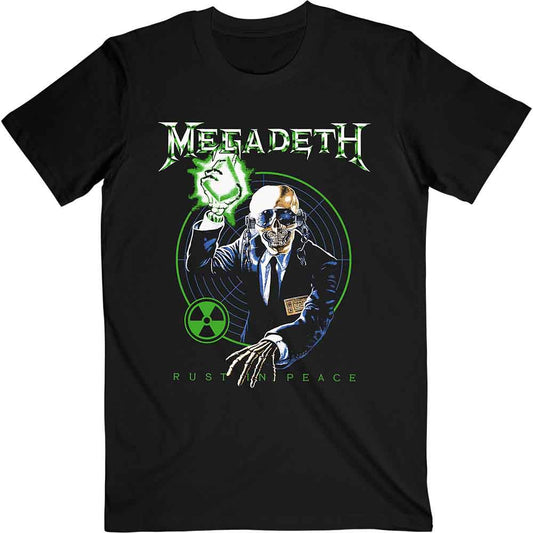 T-SHIRT - Megadeth Vic Target Rust In Peace Anniversary
