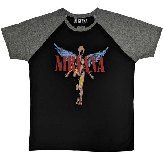 NIRVANA - Angelic Raglan T-Shirt
