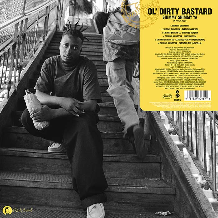 OL' DIRTY BASTARD - Shimmy Shimmy Ya LP (Blue)