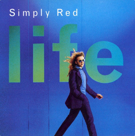 SIMPLY RED - Life LP (Blue)