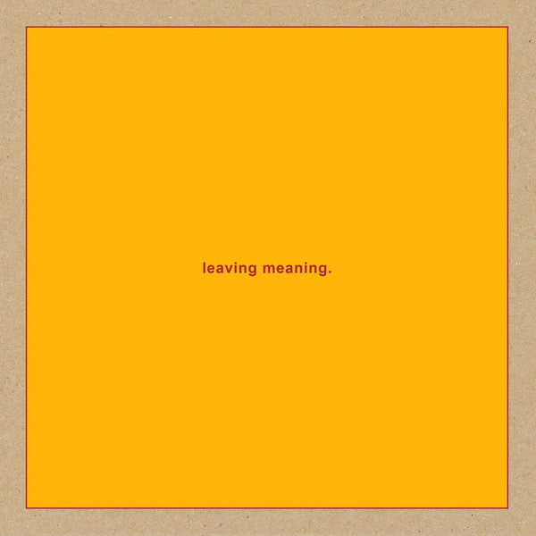 SWANS - Leaving Meaning. 2LP