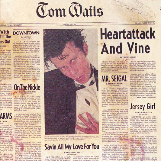 TOM WAITS - Heartattack And Vine LP