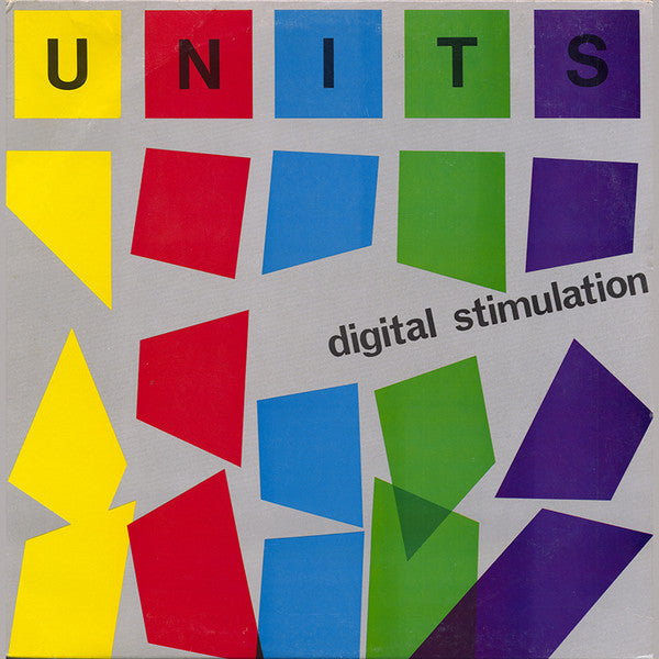 UNITS - Digital Stimulation LP+CD (Blue)