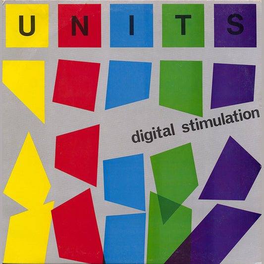 UNITS - Digital Stimulation LP+CD (Blue)